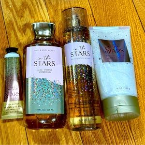 NWT Bath & Body Works In The Stars 4 Piece Set